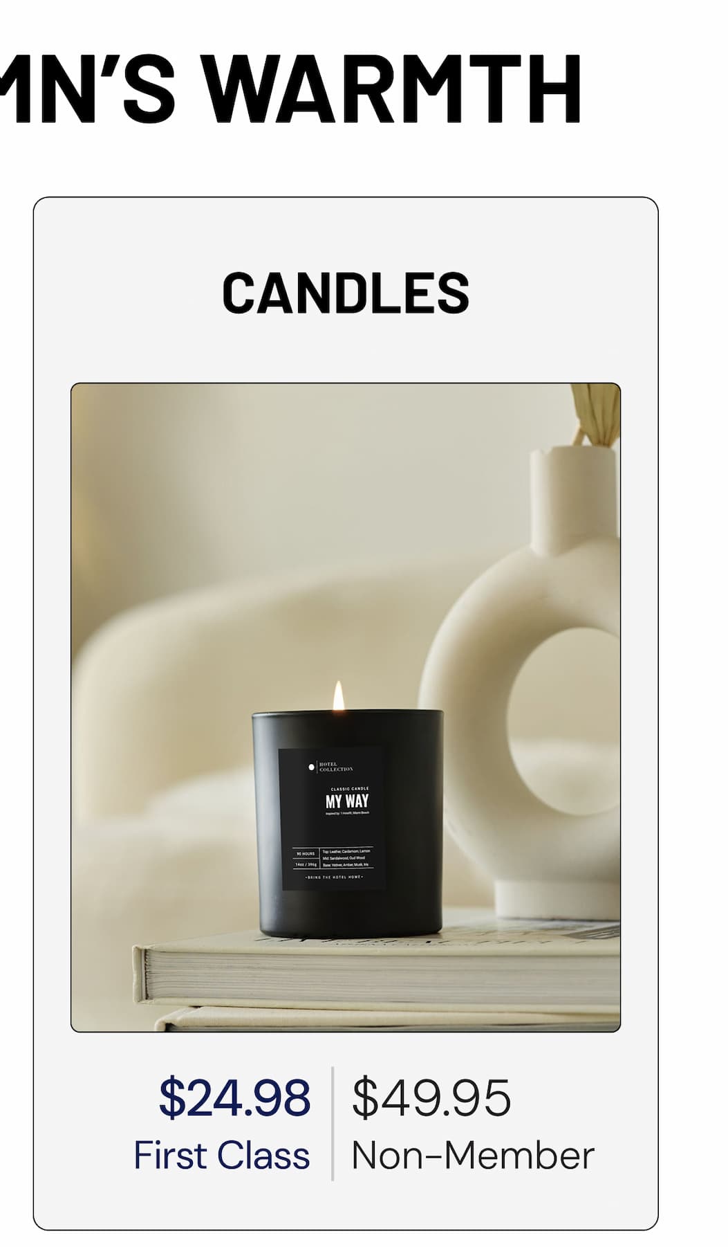 CANDLES | SHOP NOW