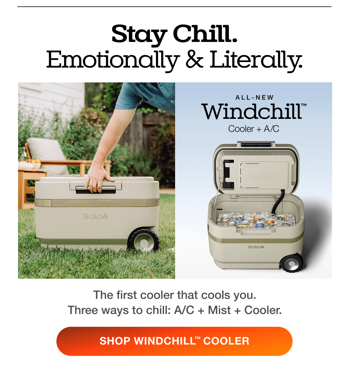 Windchill 47 Cooler + Mobile A/C