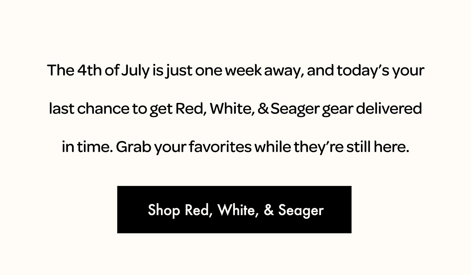 Red, White, and Seager - Shop Now