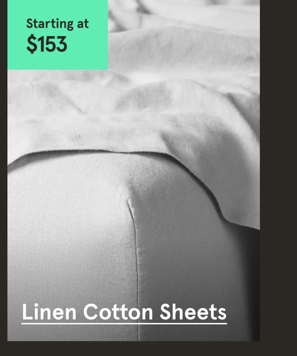 Linen Cotton Sheets