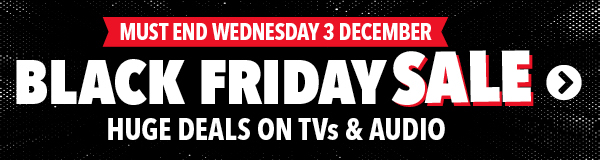 Black Friday TVs & Audio