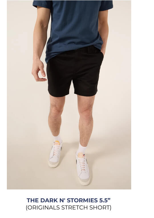 Originals Stretch Short: The Dark N' Stormies 5.5"