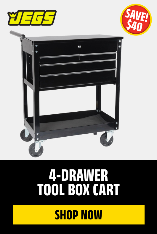 4-Drawer Tool Box Cart