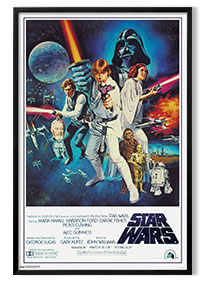 Star Wars: Episode IV New Hope - Classic Movie Poster