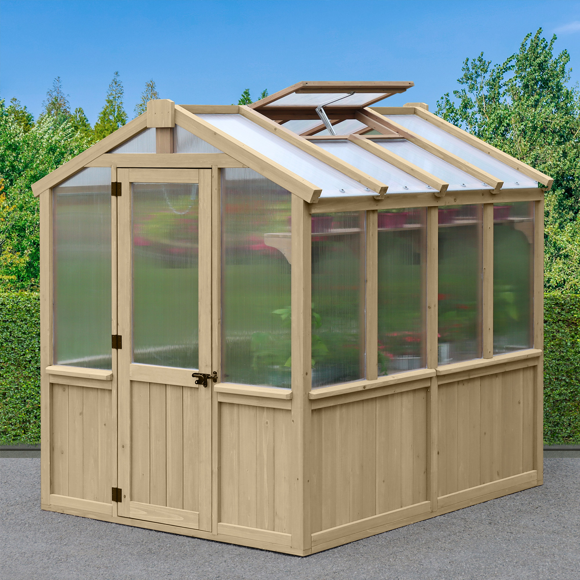 6'7-inch x 7'8-inch Greenhouse