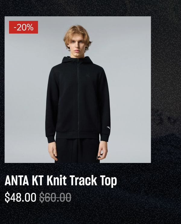 ANTA KT Knit Track Top