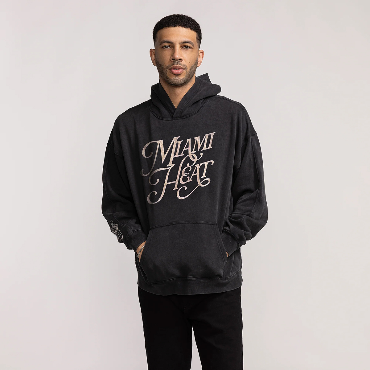Court Culture 'Vintage Script' Oversized Hoodie