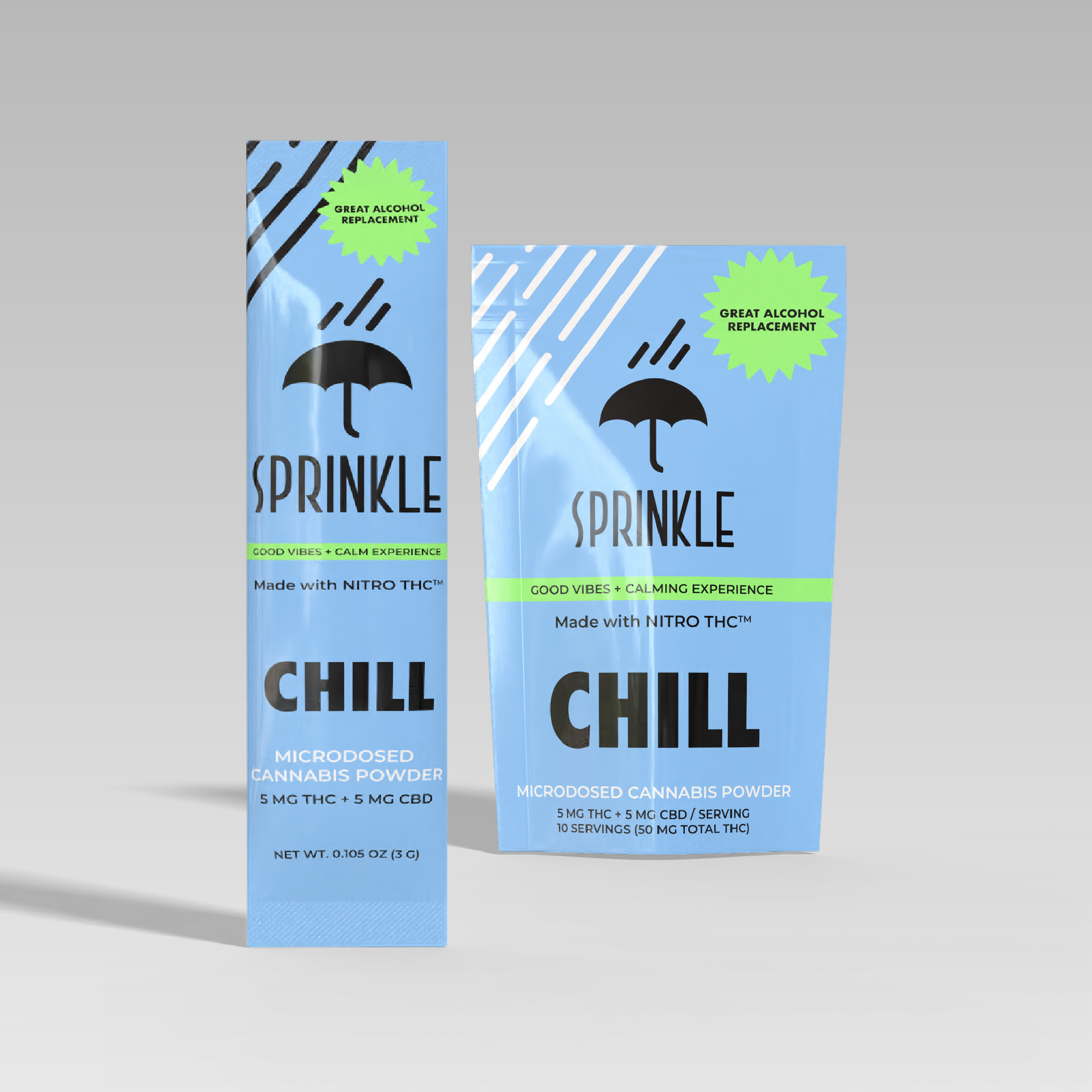 Image of CHILL Stick Packs - THC + CBD Drink Mix