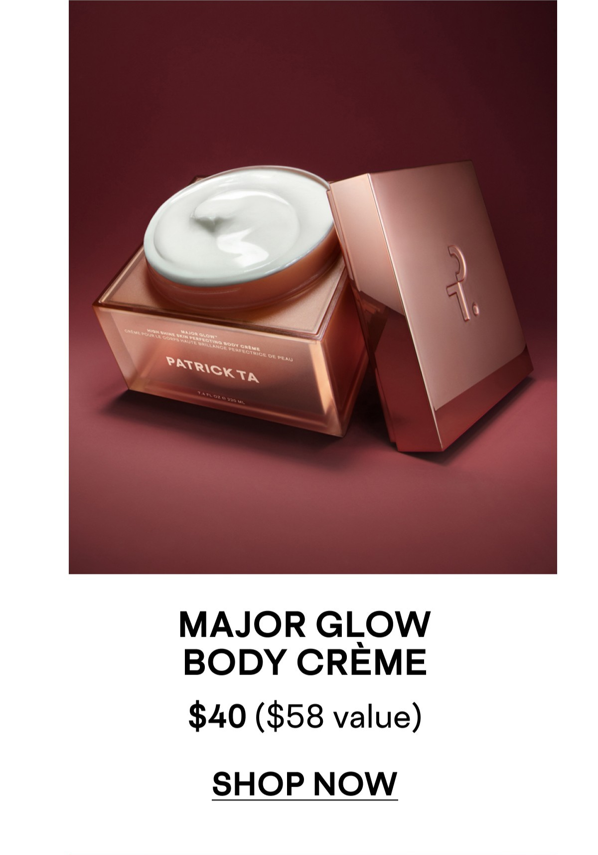 MAJOR GLOW BODY CREME