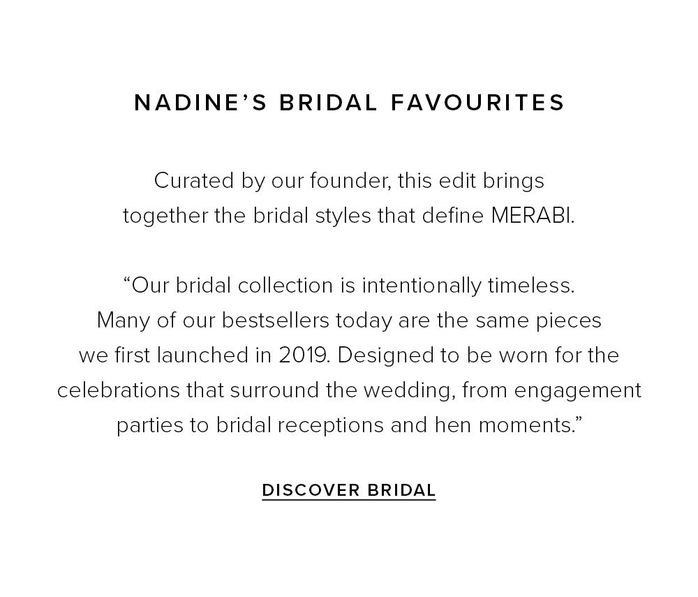 Nadine’s Bridal Favourites