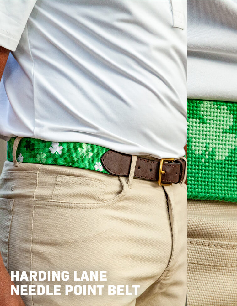 BODY-BLOCK6A | HARDING LANE NEEDLE POINT BELT