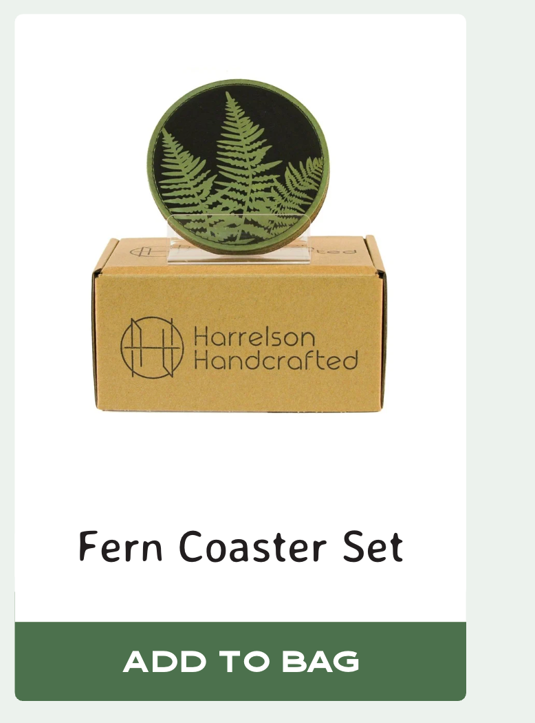 Fern Coaster Set