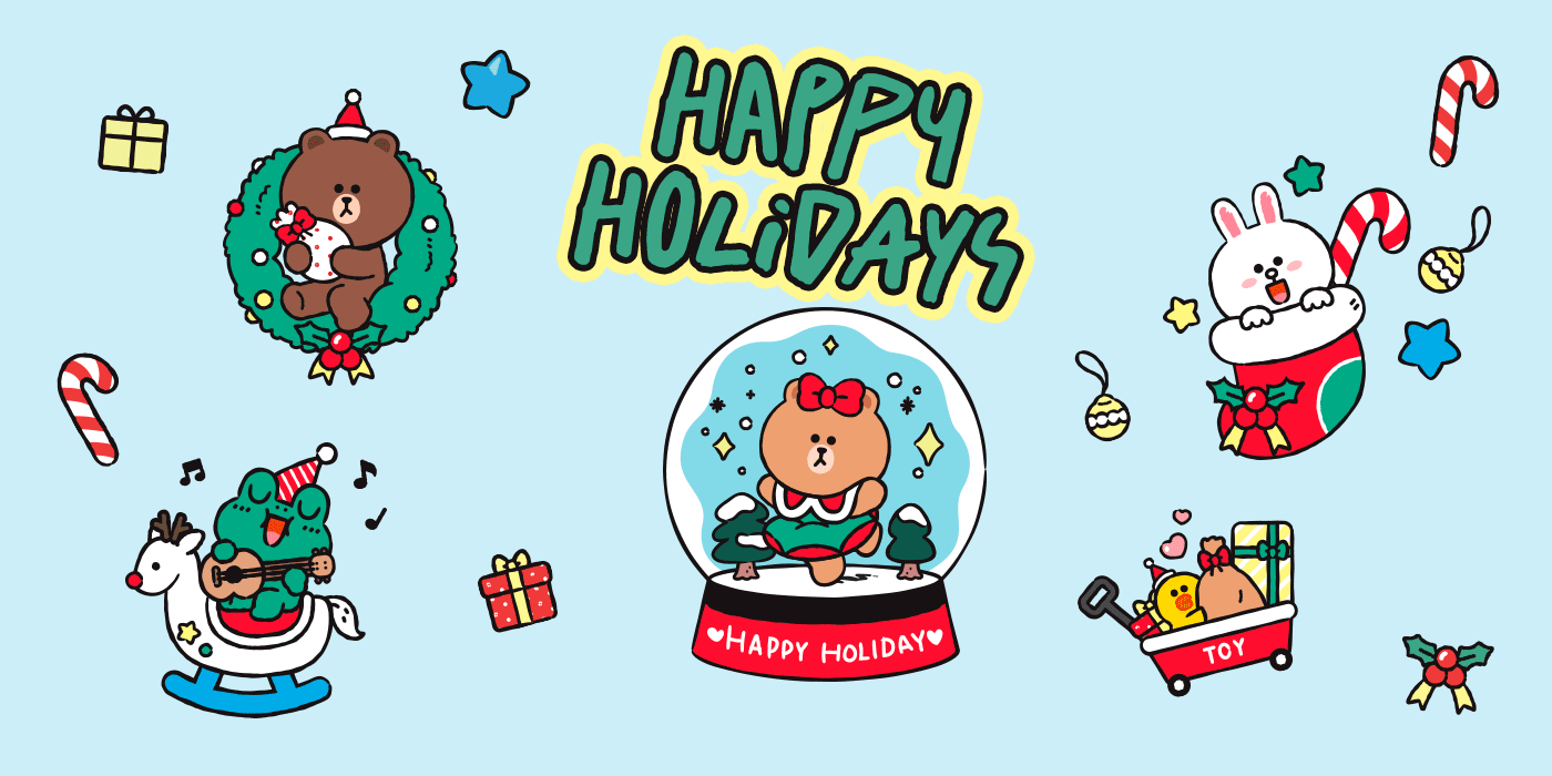 HAPPY HOLIDAYS