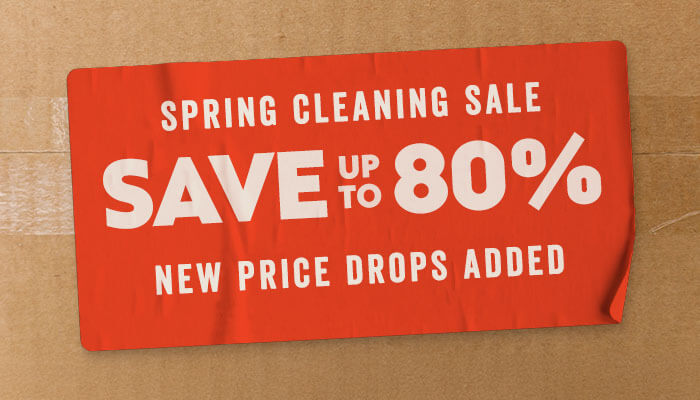 Spring Cleaning Sale
