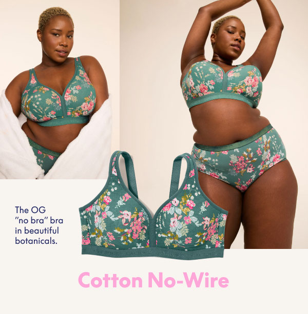 Cotton No Wire Bras