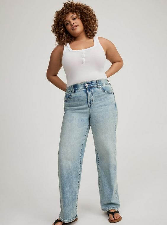Bombshell Wide Leg High-Rise Jean