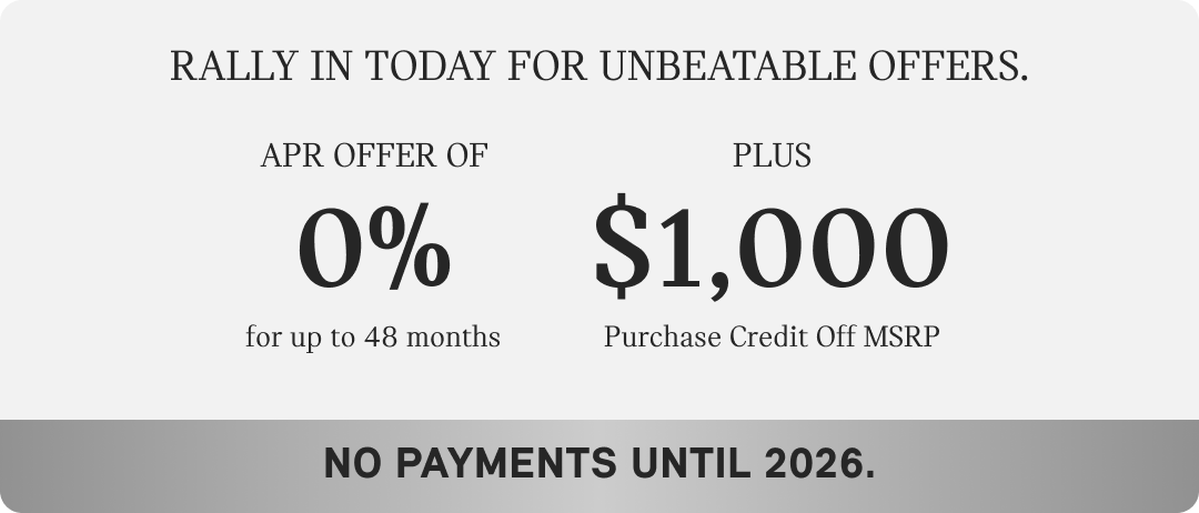 Rally in today for unbeatable offers.