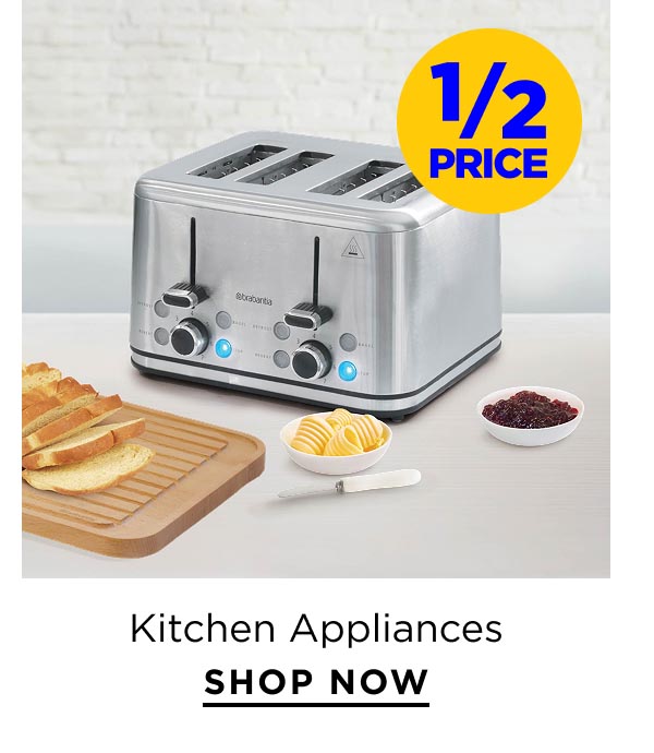1/2 Price Kitchen Appliances