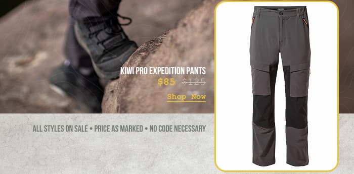 Product photo of Craghoppers Men's Kiwi Pro Expedition Pants.