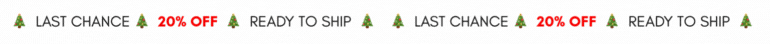 Get 20% off Christmas Ready