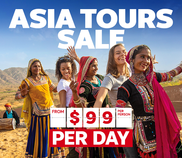 ASIA TOURS ON SALE