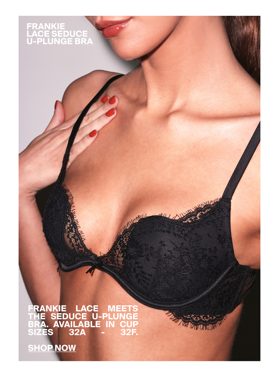 Frankie Lace Seduce U-Plunge Bra