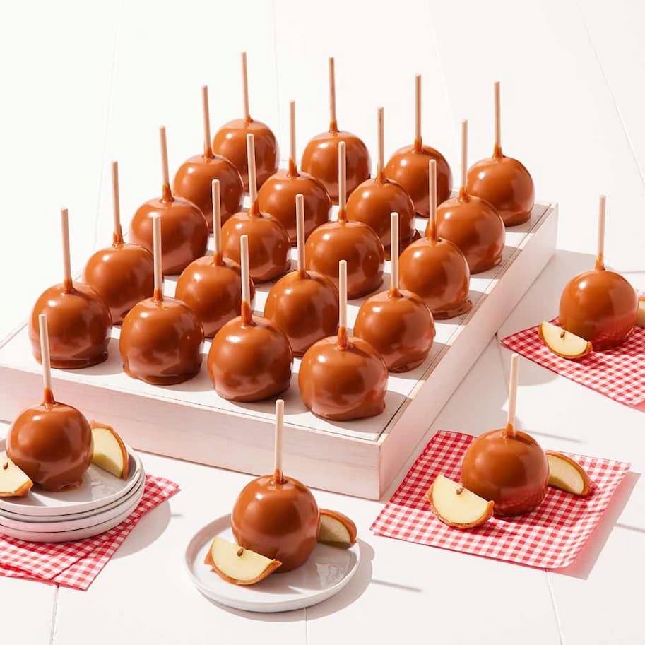 The Original Plain Caramel Apple 24-Pack