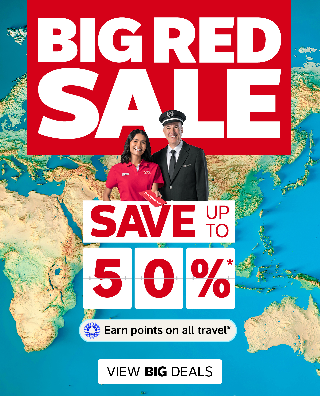 BIG RED SALE ON NOW