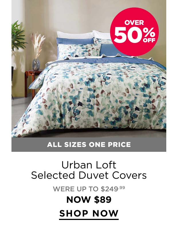 Urban Loft Selected Duvet Covers