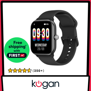 Kogan Active 4 Smart Watch (Black) Product Image