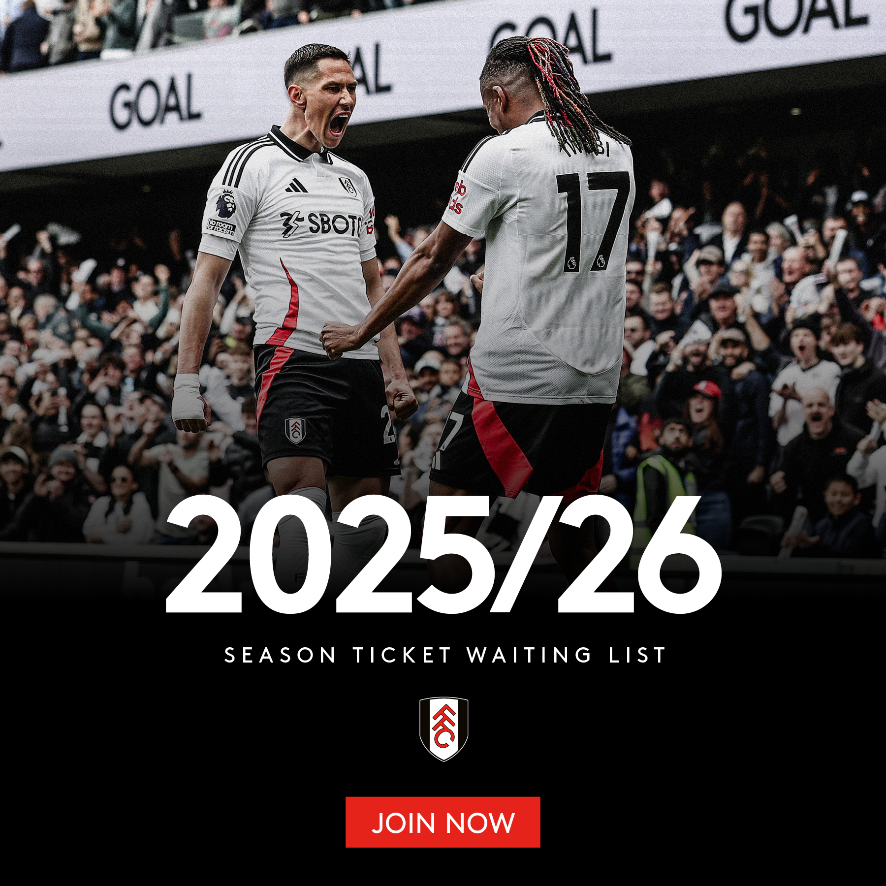 2025/26 Season Ticket Waiting List