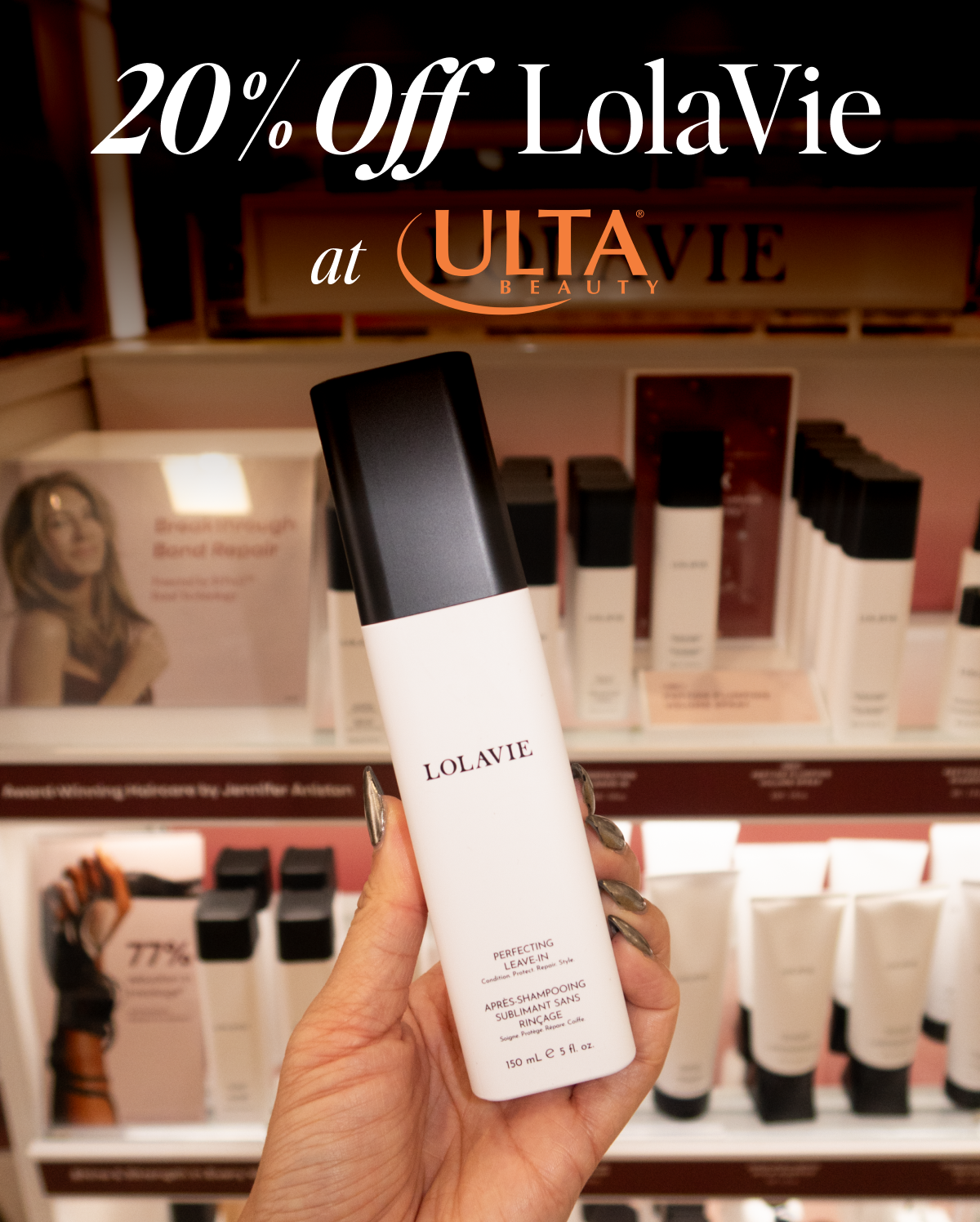 20% Off LolaVie at Ulta beauty