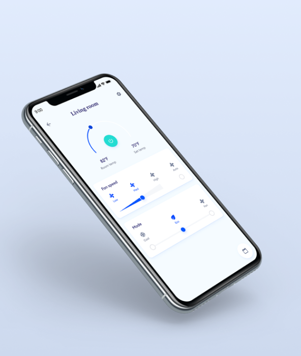 Comfort at your fingertips.