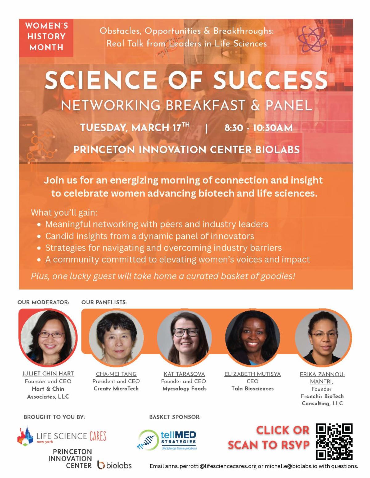 Success of Science poster