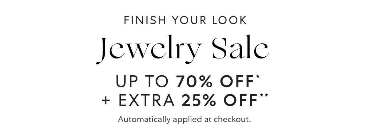 Jewelry Sale
