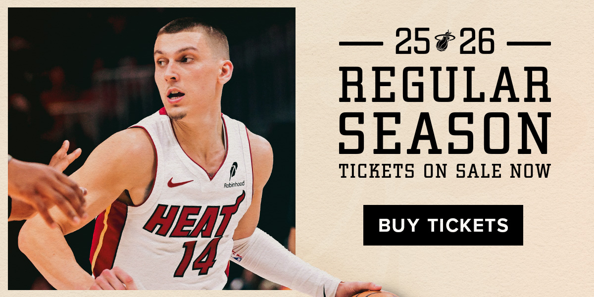 Miami HEAT Single Game Tickets | Shop Now
