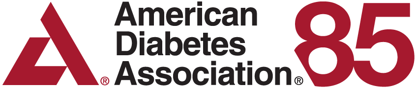 American Diabetes Association 85th anniversary logo.