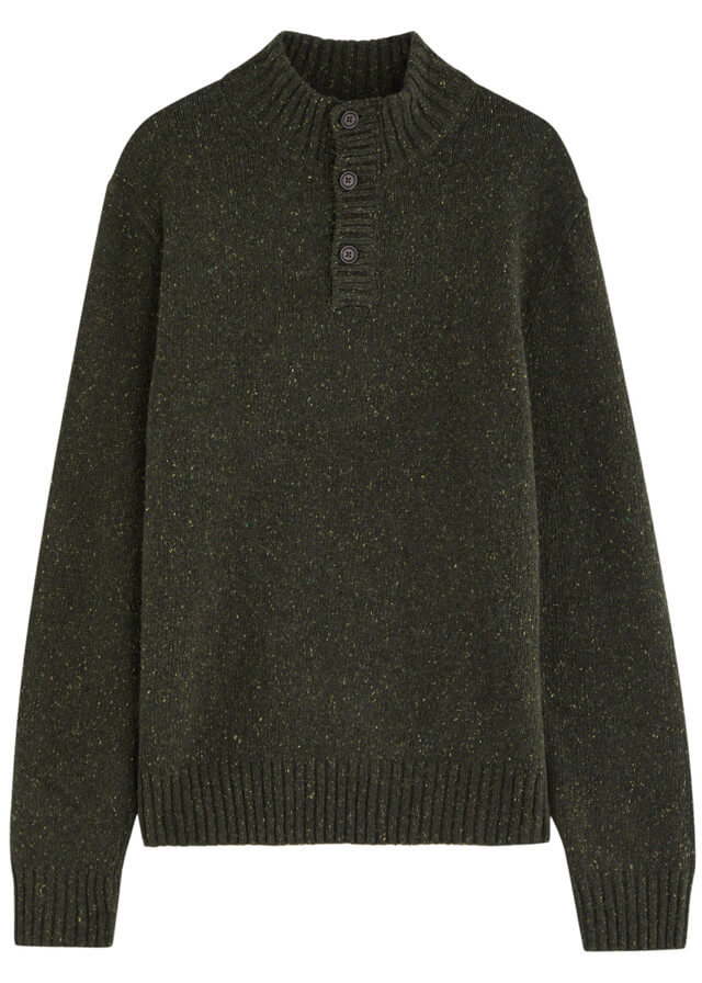 POLO RALPH LAUREN Logo wool-blend jumper