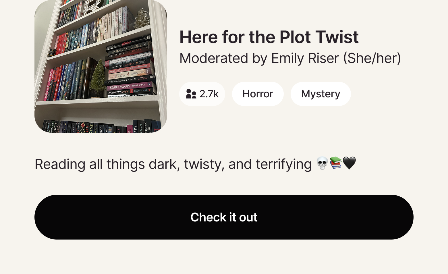 Here for the Plot Twist