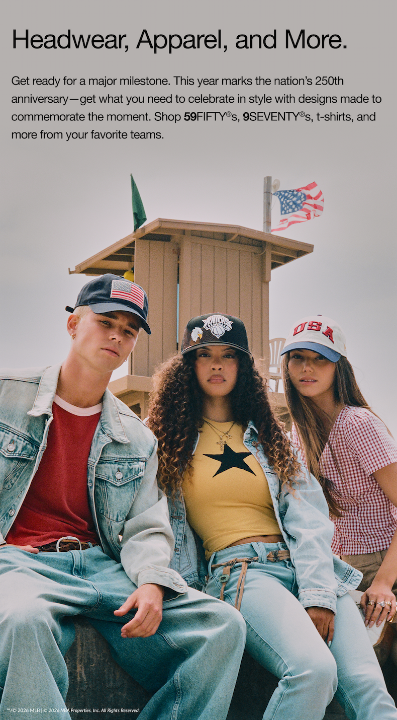 Headwear, Apparel, and More. 
