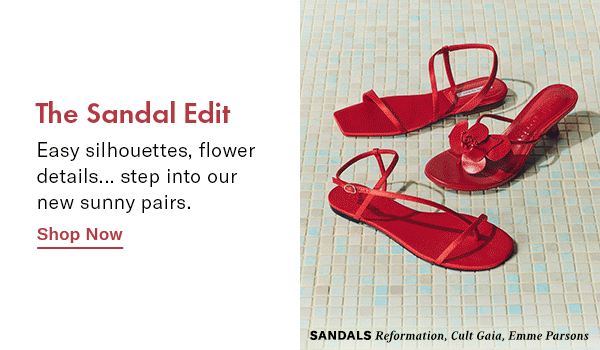 The Sandal Edit