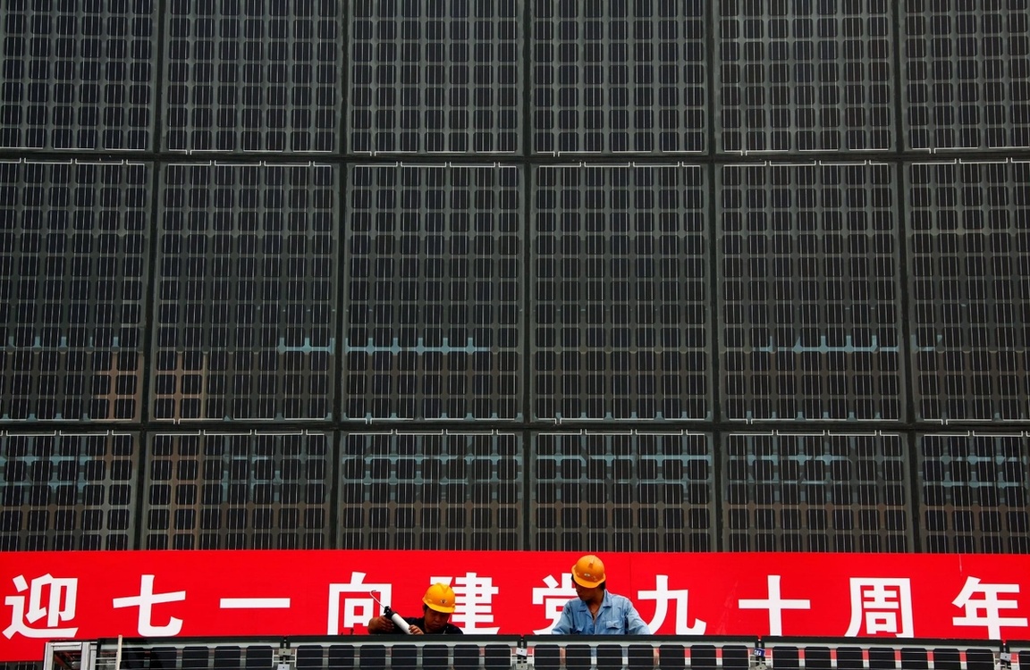Chinese solar panels
