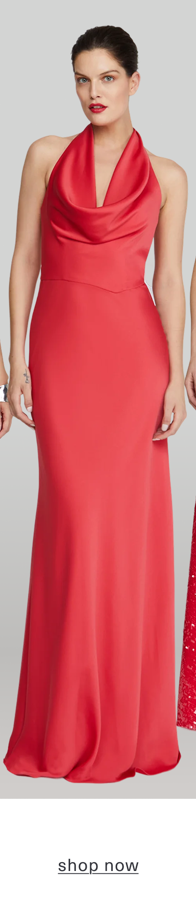 Marcheline Crepe Gown