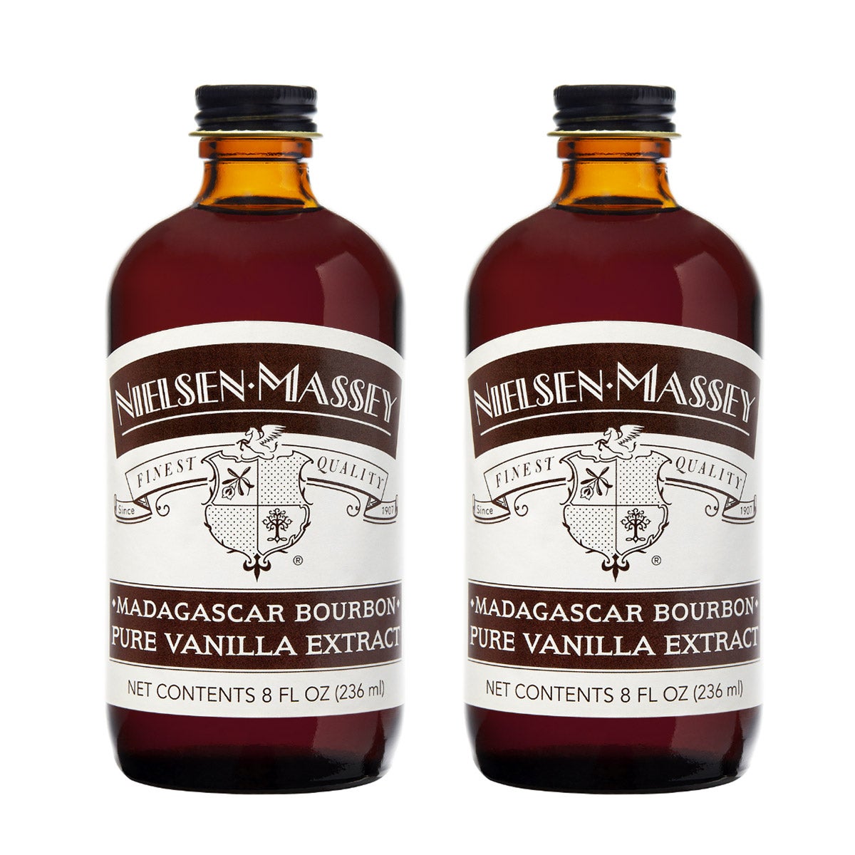 Nielsen-Massey Madagascar Bourbon Pure Vanilla Extract, 8 oz, 2-Pack