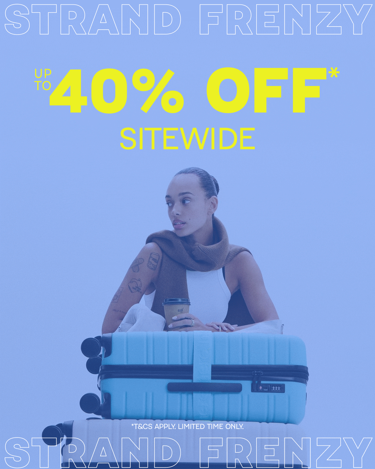 Up to 40% off* sitewide