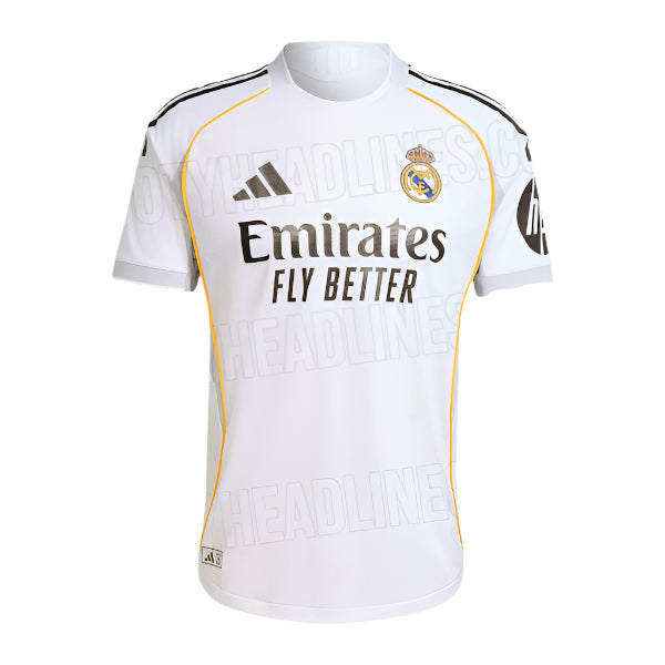 Image of Adidas Men's Real Madrid Home Stadium Jersey 25/26
