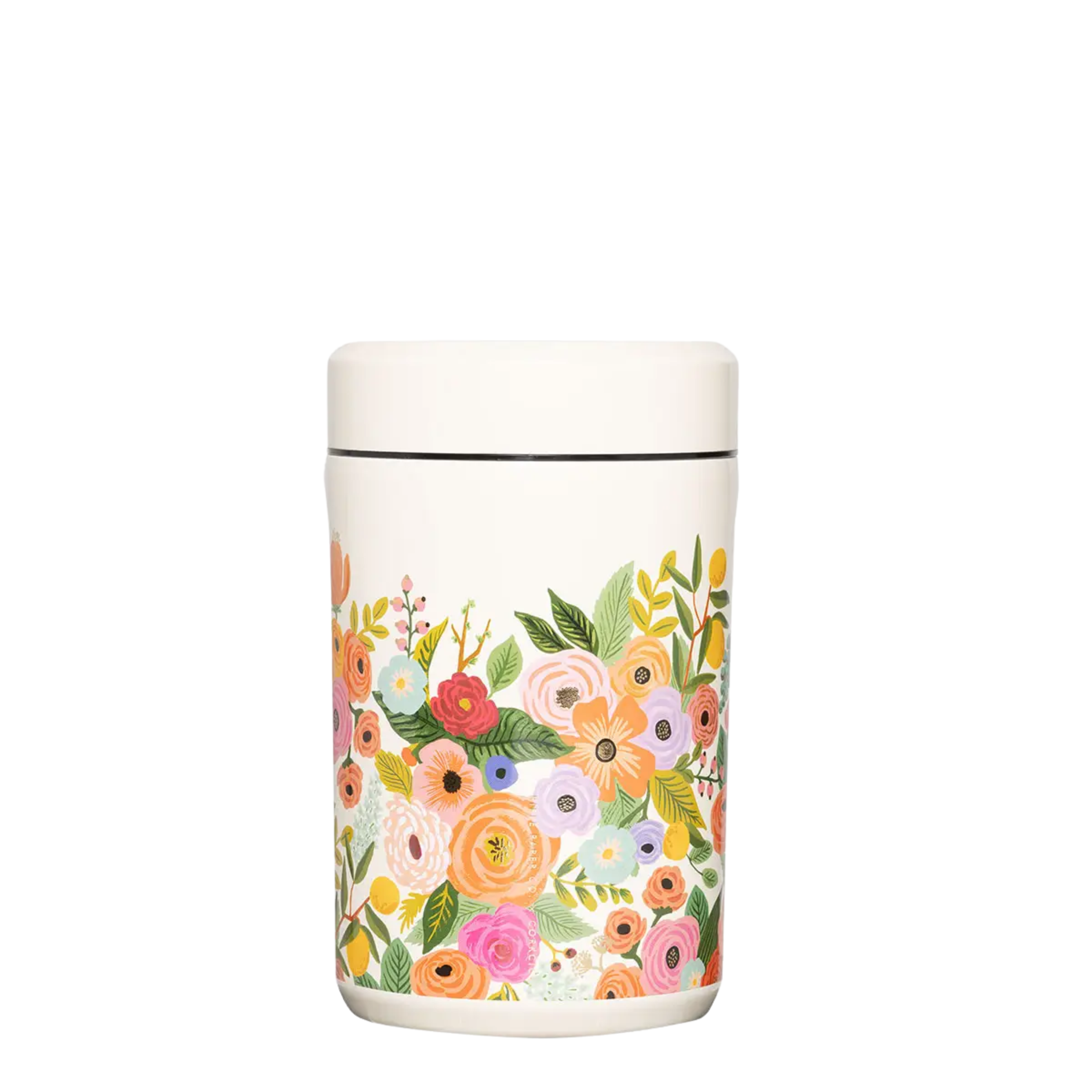 Image of Keep Fresh Canister - 12oz Rifle Paper - Garden Party Cream