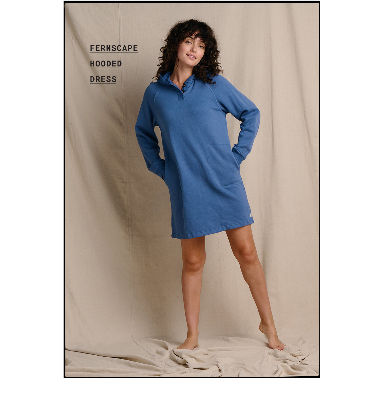 Fernscape Hooded Dress