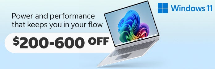 Windows 11. Level up your laptop. Power and performance that keeps you in your flow. $200 - $500 OFF