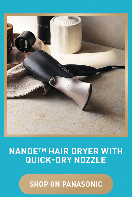 nanoe™ Hair Dryer with Oscillating Quick-Dry Nozzle